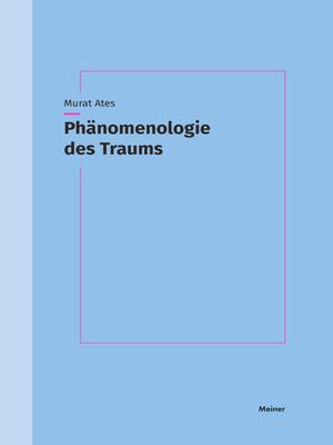 cover image of Phänomenologie des Traums